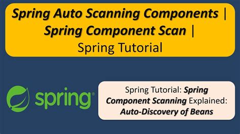 Spring Component Scanning 